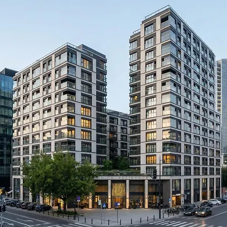 Golden - Mennica Residence, 1-bedroom In Center #3 شقة